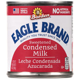 Eagle Brand sweetened condensed milk can for rich desserts and baking.