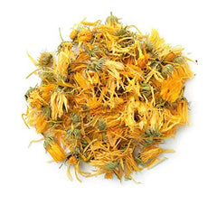EarthWise Aromatics calendula flowers 8oz pack for herbal tea blends.