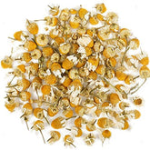 EarthWise Aromatics Organic Chamomile Flowers 8 oz, ideal for a soothing herbal tea ritual.