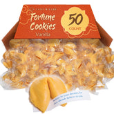 East and Else Fortune Cookies vanilla bulk pack for parties and events.