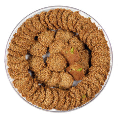 Eastanbul Barazek Pistachio Sesame Cookies hero shot for celebrations and gifting.