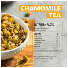 Eastanbul dried chamomile bloom ready for loose-leaf brewing.