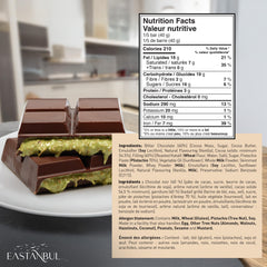Eastanbul Dubai Pistachio paste layer—nutty richness in every bite.