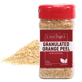 Eastanbul granulated orange peel bottle for easy kitchen sprinkling.