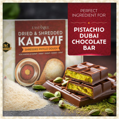 Eastanbul kataifi knafeh plate assembly for authentic pastries