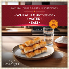 Eastanbul Kataifi rolls: packaged in Turkey to ensure freshness on arrival