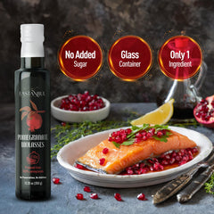 Drizzle of Eastanbul molasses over grain salad for tangy sweetness.