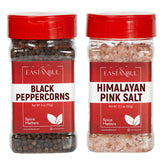 Eastanbul gift box with salt and pepper grinder refills for gifting.