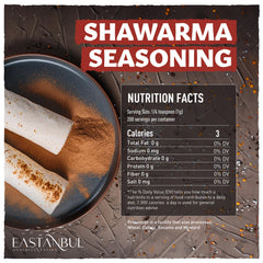 Eastanbul shawarma spice close up with rich paprika and garlic.