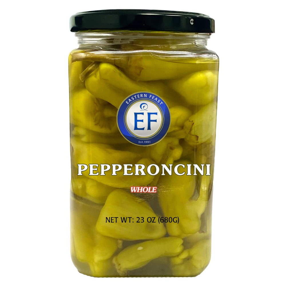 Eastern Feast pepperoncini jar for crisp tangy snacking