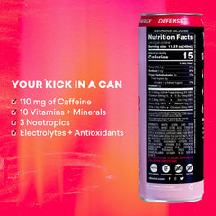 EBOOST Super Fuel ingredients panel highlighting vitamins and minerals for daily support