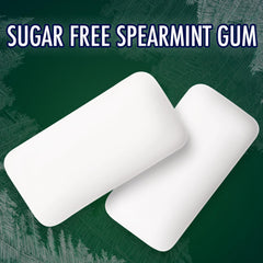Eclipse spearmint gum cool mint breath boost with sugar-free option.