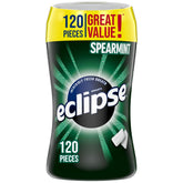 Eclipse Spearmint gum pack front view for fresh breath on the go