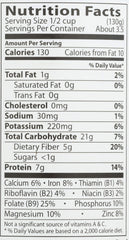 Eden garbanzo beans in a fresh salad bowl highlight fiber and plant protein.