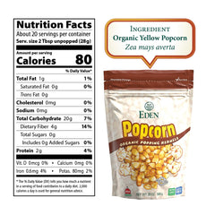 Eden kernels in 20oz 2-pack packaging on display.