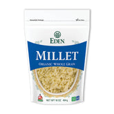 Eden Millet 16oz bag with resealable packaging for freshness.