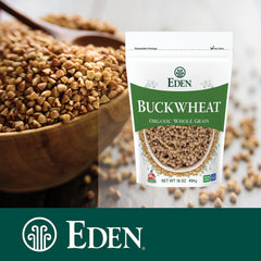 Eden Organic Buckwheat cooked porridge, creamy texture and nutty aroma