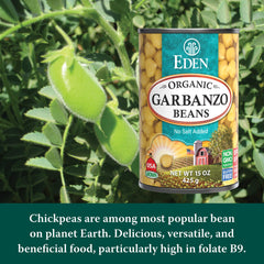 Eden Organic Garbanzo Beans aquafaba liquid for vegan baking