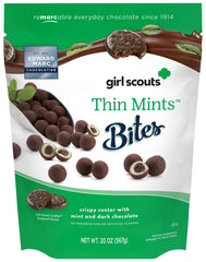 Edward Marc Thin Mint Bites pack front, perfect giftable snack.