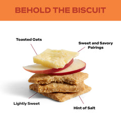 Effie's Oatcakes use natural ingredients and real butter for flavor.