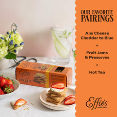 Effie's trio display: three-flavor variety pack invites tasting and entertaining