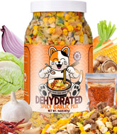 Egcina Spicy Garlic Mix toppings collection, versatile for ramen and meals.