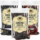 El Molcajete Ancho Chile whole dried for smoky base in mole sauces.