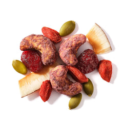 Elan Fiji Mix coconut chips add subtle sweetness and crunch.