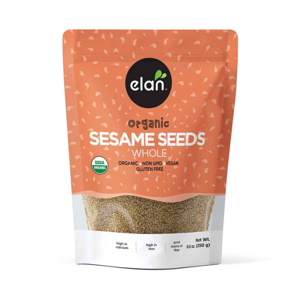 Elan Organic Sesame Seeds raw bulk option with nutty aroma