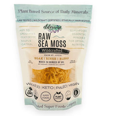 Elderwise Raw Sea Moss bottle for gel preparation and daily wellness.