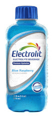 Electrolit Blue Raspberry pour shows quick hydration during busy moments.