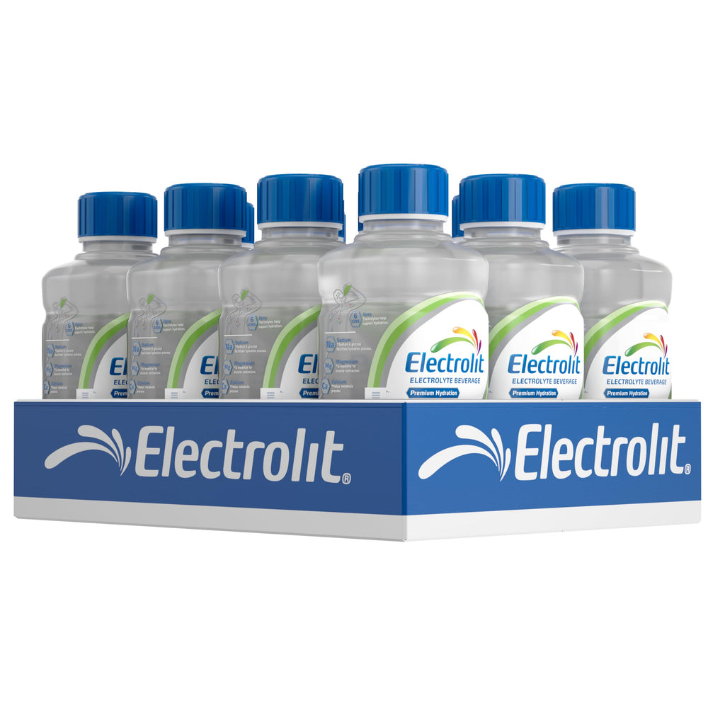 Electrolit Coconut bottle 21oz pack 12 ready for hydration on the go.