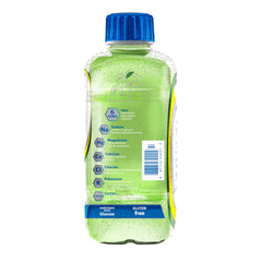 Electrolit cucumber-lime glass-ice, a crisp chilled thirst-quencher.