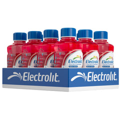 Electrolit Strawberry bottle 21oz ready for quick hydration after workouts.