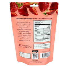 Elephant Park dark chocolate-dipped strawberries highlight rich coating and real fruit flavor
