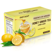 Elephant Park honey lemon ginger tea pack sachets deliver soothing, caffeine-free flavor for a relaxing evening.