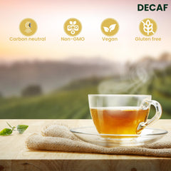 Elephant Park tea being brewed hot or iced, showcasing versatility