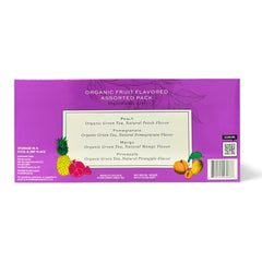 Elephant Park peach green tea bags creating a soft orchard flavor for daily sipping.