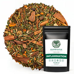 Elephantal Wellness turmeric-boswellia tea for daily joint comfort.