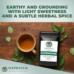Elephantal Wellness Shatavari and Dong Quai blend, gentle daily support.