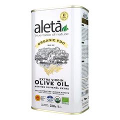 Ellora Farms Aleta olive oil bottle—premium Greek EVOO for salads.