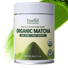 Emerail ceremonial matcha tin 60g for authentic daily rituals