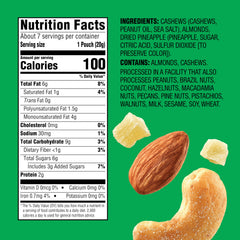 Emerald 100-calorie on-the-go pack for portion-controlled snacking.
