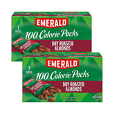 Emerald Dry Roasted Almonds 100-Calorie Pack—convenient on-the-go snack for busy days.