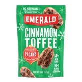 Emerald Cinnamon Toffee Pecans pack for on-the-go snacking