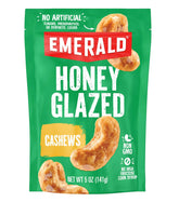 Emerald Honey Glazed Cashews 1-pack is ready for on-the-go snacking.