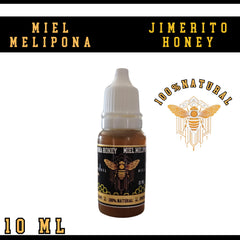 Emma Bram Melipona honey drizzle close-up showcases rich texture for sensory enjoyment