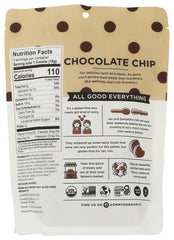Back of Emmy's Organics cookies pack showing ingredients and non-GMO labeling.