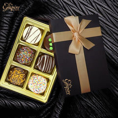 Empire Delights chocolate-covered cookies highlighting indulgent dipping for special occasions
