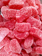 Emporium Candy Cherry Gel Slices packaging in 2 lb bag, convenient sharing snack.
